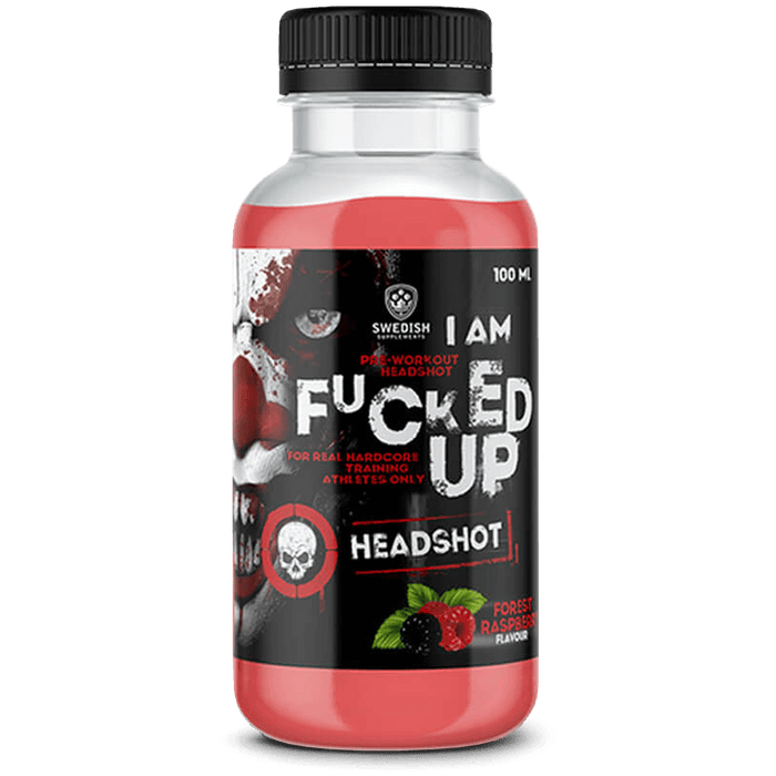 Swedish Supplements Fucked Up Headshot 12x100ml Himbeere