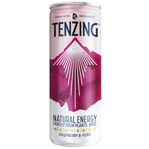 TENZING Natural Energy 12x330ml Raspberry & Yuzu