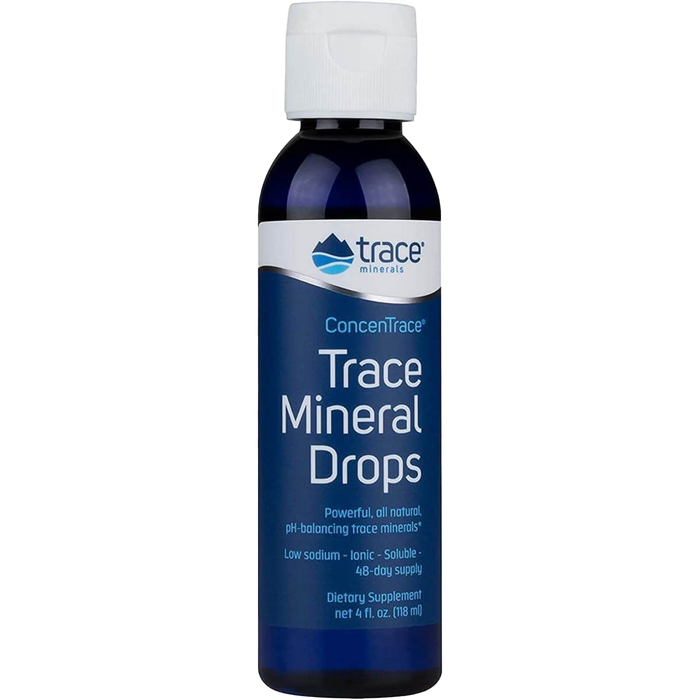 Trace Minerals Low Sodium ConcenTrace Trace Mineral Drops 118 ml