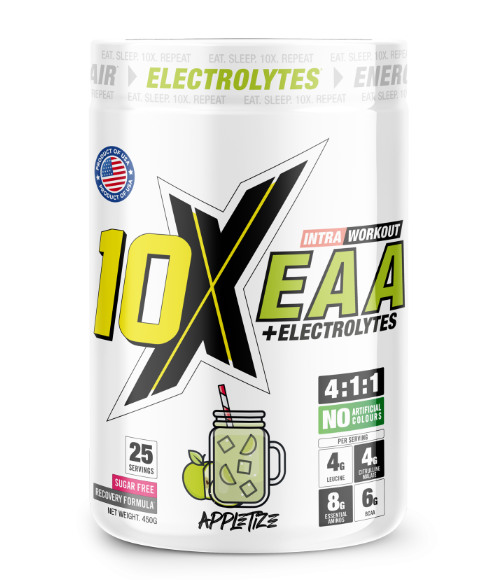 10X Athletic EAA 450g Appletize | High-Quality Sports & Energy Drinks | MySupplementShop.co.uk