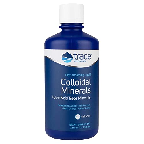 Trace Minerals Colloidal Minerals Unflavored 946ml - Default Title - Vitamins & Minerals at MySupplementShop by Trace Minerals