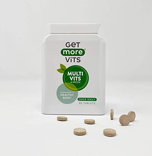 Get More Vits Multi Vits + Iron 90Tabs | High-Quality Health Foods | MySupplementShop.co.uk