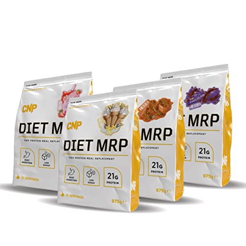 CNP Professional Diet MRP Meal Replacement with FREE Reveal Advanced Fat Loss & Muscle Maintenance Capsules. Thermogenic Energy Metabolism Increase (Chocolate) | High-Quality Fat Burners | MySupplementShop.co.uk