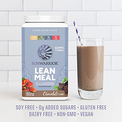 Sunwarrior Lean Meal 720g Chocolate | High-Quality Sports Nutrition | MySupplementShop.co.uk