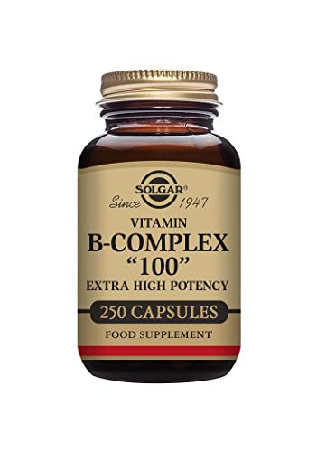 Solgar Vitamin B-complex "100" Vegetable Capsules 250 | High-Quality Vitamin B-Complex | MySupplementShop.co.uk