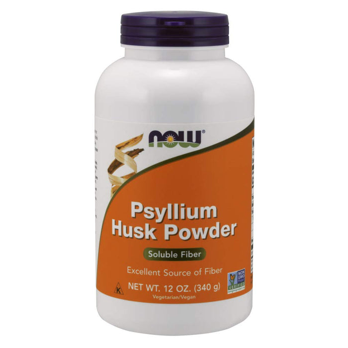 NOW Foods Psyllium Husk, Powder - 340g - Health and Wellbeing at MySupplementShop by NOW Foods