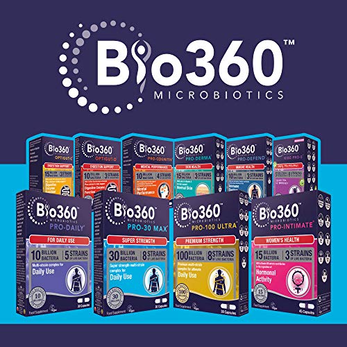 Bio360 Pro-Cognitiv (10 Billion Bacteria)|from Natures Aid|Mental Performance*|60 Capsules | High-Quality Combination Multivitamins & Minerals | MySupplementShop.co.uk