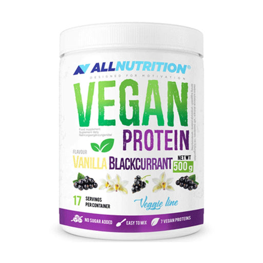 Allnutrition Vegan Protein, Vanilla Blackcurrant - 500g - Protein at MySupplementShop by Allnutrition