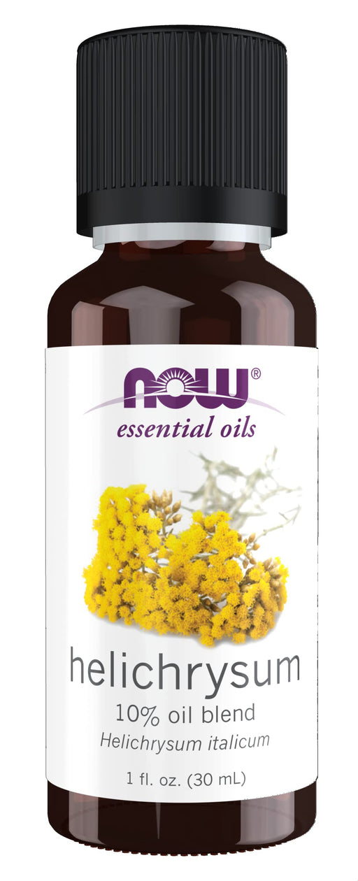 NOW Foods Essential Oil, Helichrysum Oil Blend - 30 ml. | High-Quality Health and Wellbeing | MySupplementShop.co.uk