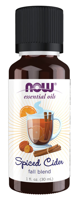 NOW Foods Essential Oil, Spiced Cider - 30 ml. | High-Quality Sports Supplements | MySupplementShop.co.uk