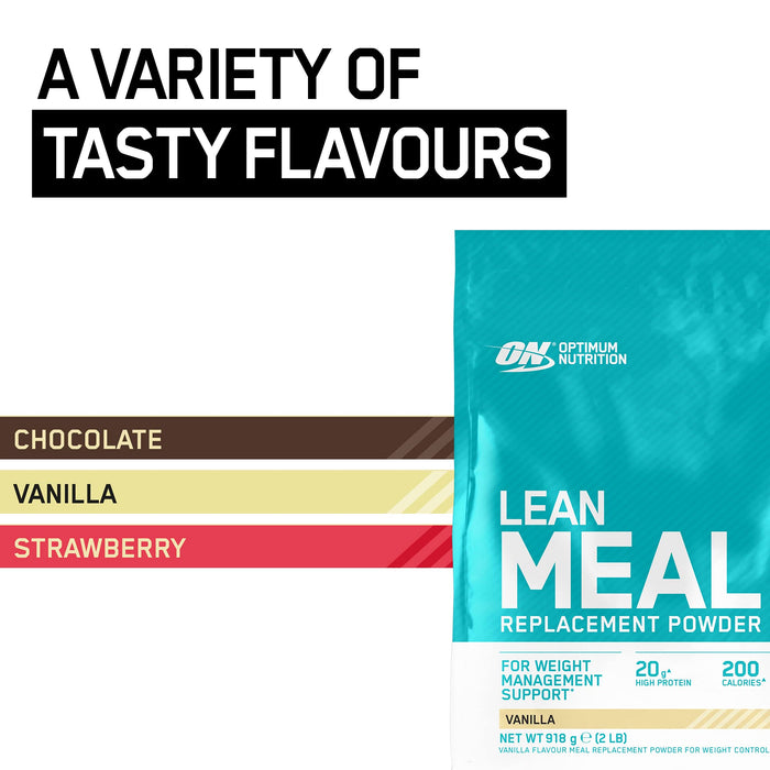 Optimum Nutrition Opti Lean Meal Replacement Powder, Vanilla - 954 grams | High-Quality Health and Wellbeing | MySupplementShop.co.uk