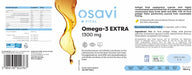 Osavi Omega-3 Extra, 1300mg (Lemon) - 120 softgels (EAN 5904139922767) | High-Quality Omega-3 | MySupplementShop.co.uk