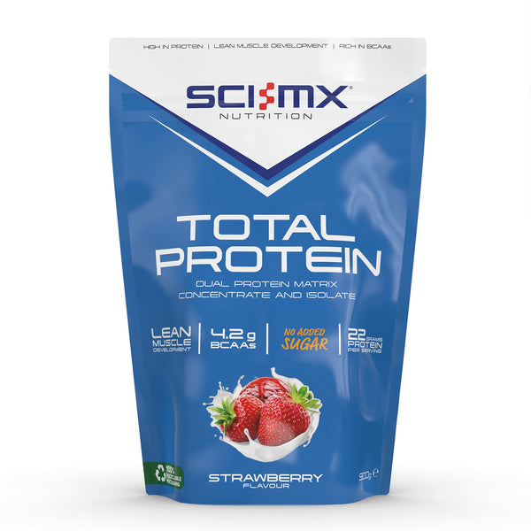 Sci-MX Total Protein 900g Strawberry by Sci-Mx at MYSUPPLEMENTSHOP.co.uk