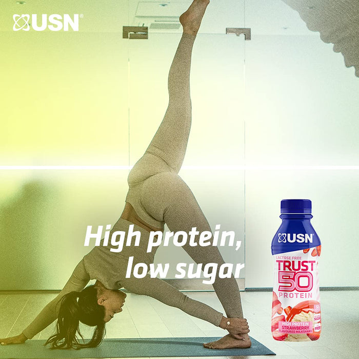 USN TRUST Protein 50 6x500ml Chocolate | High-Quality Health & Personal Care | MySupplementShop.co.uk