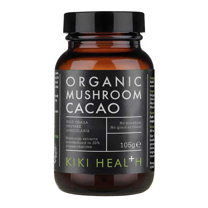 KIKI Health Organic Mushroom Extract Cacao Powder - 105g - Health Foods at MySupplementShop by KIKI Health