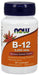 NOW Foods Vitamin B-12 with Folic Acid, 5000mcg - 60 lozenges | High-Quality Vitamins & Minerals | MySupplementShop.co.uk
