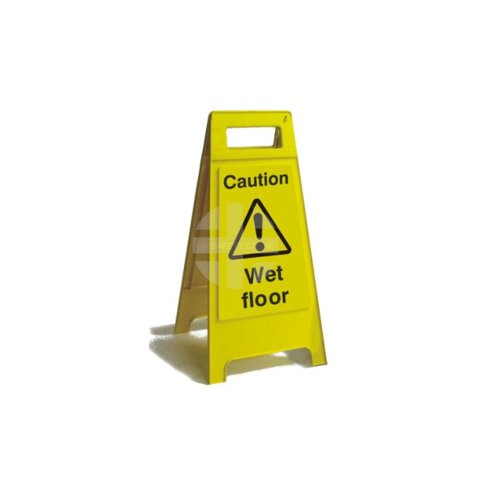 Safety Sign - Caution Wet Floor Free Standing