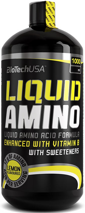 Liquid Amino, Lemon - 1000 ml. - Supplements at MySupplementShop by BioTechUSA