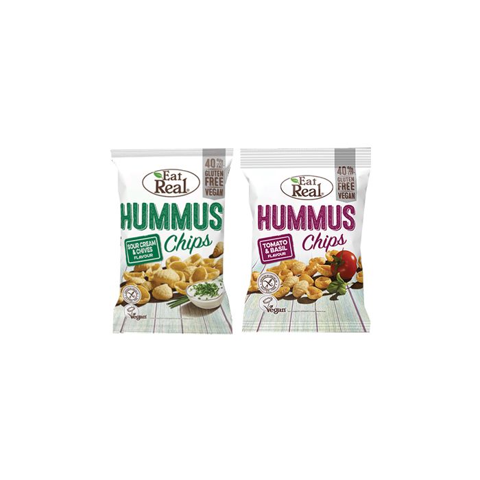 Eat Real Snacks Hummus- 25g x 24