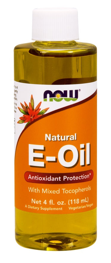 NOW Foods Vitamin E Natural Liquid - 118 ml. | High-Quality Health and Wellbeing | MySupplementShop.co.uk