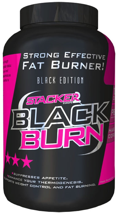 Stacker2 Europe Black Burn - 120 caps - Default Title - Slimming and Weight Management at MySupplementShop by Stacker2 Europe