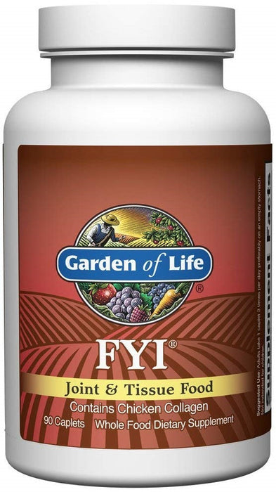 Garden of Life FYI Joint & Tissue Food - 90 caplets - Vitamins, Minerals & Supplements at MySupplementShop by Garden of Life