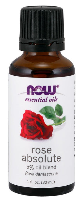 NOW Foods Essential Oil, Rose Absolute Oil - 30 ml. - Health and Wellbeing at MySupplementShop by NOW Foods