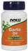 NOW Foods Garlic Oil, 1500mg - 100 softgels | High-Quality Health and Wellbeing | MySupplementShop.co.uk