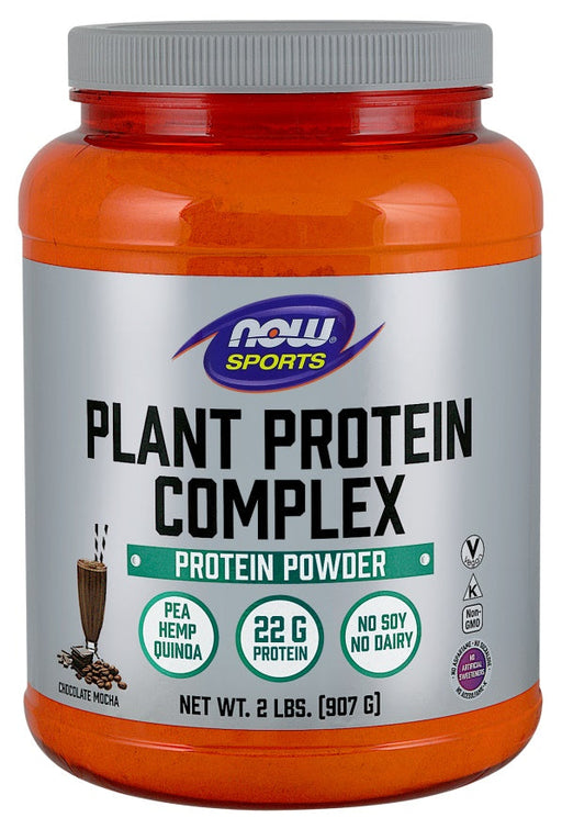NOW Foods Plant Protein Complex, Creamy Vanilla - 907g | High-Quality Protein | MySupplementShop.co.uk