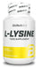 BioTechUSA L-Lysine - 90 caps | High-Quality Amino Acids and BCAAs | MySupplementShop.co.uk