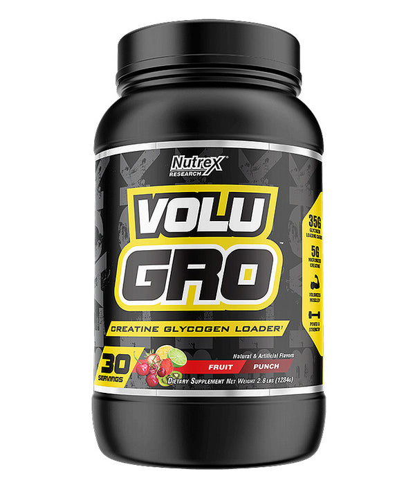 Nutrex Volu Gro, Fruit Punch - 1284 grams - Default Title - Creatine Supplements at MySupplementShop by Nutrex