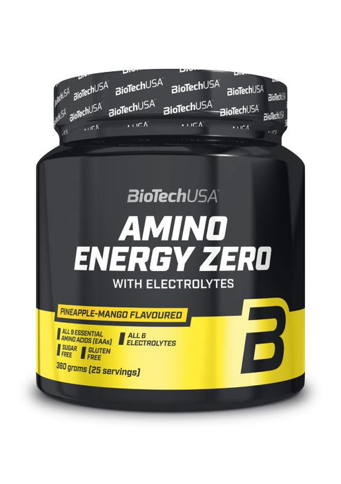 BioTechUSA Amino Energy Zero with Electrolytes, Lime - 360 grams - Amino Acids and BCAAs at MySupplementShop by BioTechUSA