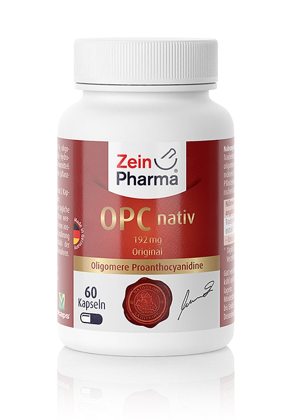 Zein Pharma OPC Native, 192mg - 60 caps | High-Quality Health and Wellbeing | MySupplementShop.co.uk