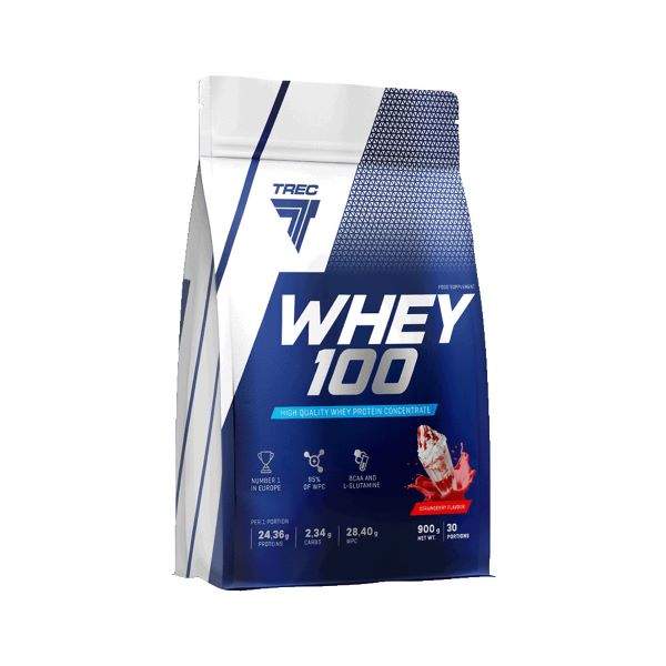 Trec Nutrition Whey 100, Chocolate Sesame - 2275 grams | High-Quality Protein | MySupplementShop.co.uk