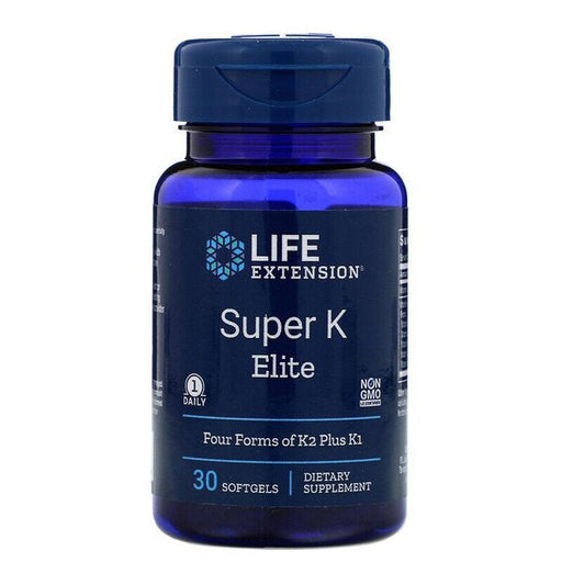 Life Extension Super K Elite - 30 softgels | High-Quality Vitamins & Minerals | MySupplementShop.co.uk