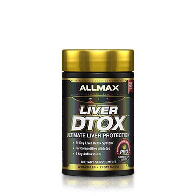 AllMax Nutrition Liver DTox - 42 caps | High-Quality Liver Support | MySupplementShop.co.uk