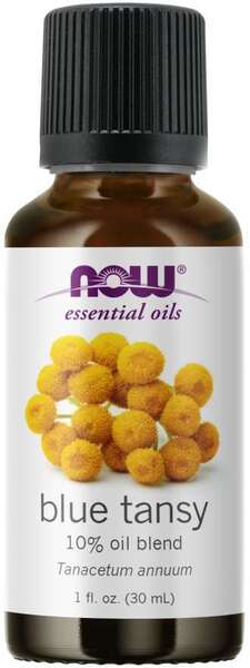 NOW Foods Essential Oil, Blue Tansy Oil - 30 ml. | High-Quality Essential Oil Blends | MySupplementShop.co.uk