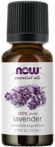 NOW Foods Essential Oil, Lavender Oil 100% Pure - 10 ml. | High-Quality Sports Supplements | MySupplementShop.co.uk