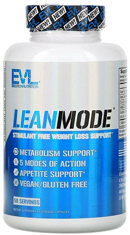 EVLution Nutrition LeanMode Caps - 150 caps | High-Quality Slimming and Weight Management | MySupplementShop.co.uk