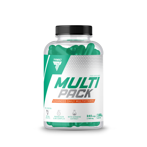 Trec Nutrition Multi Pack - 240 capsules | High-Quality Vitamins & Minerals | MySupplementShop.co.uk
