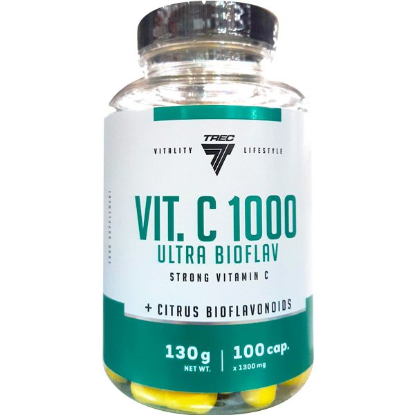 Trec Nutrition Vit. C 1000 Ultra Bioflav - 100 caps | High-Quality Sports Supplements | MySupplementShop.co.uk