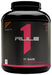 Rule One R1 Gain, Chocolate Fudge - 2320 grams | High-Quality Weight Gainers & Carbs | MySupplementShop.co.uk