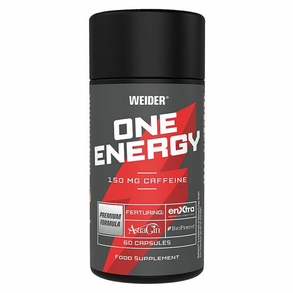 Weider One Energy - 60 caps | High-Quality Pre Workout Energy | MySupplementShop.co.uk
