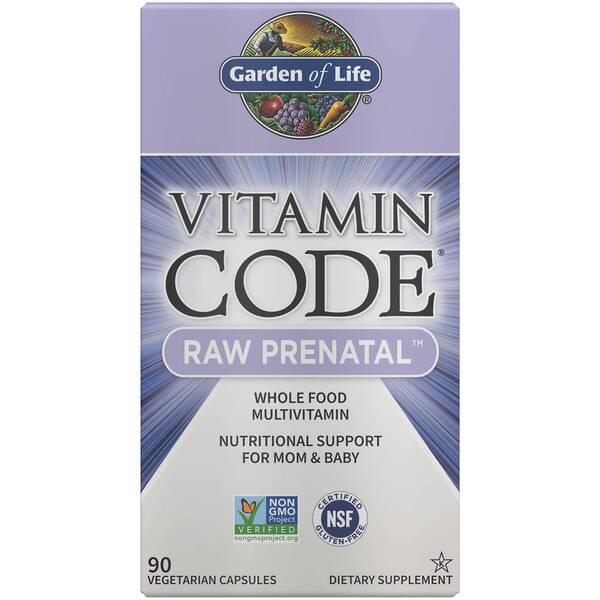 Garden of Life Vitamin Code Raw Prenatal - 90 vcaps | High-Quality Vitamins & Minerals | MySupplementShop.co.uk