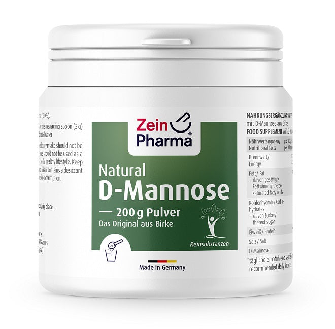 Zein Pharma Natural D-Mannose Powder - 200g - Health and Wellbeing at MySupplementShop by Zein Pharma