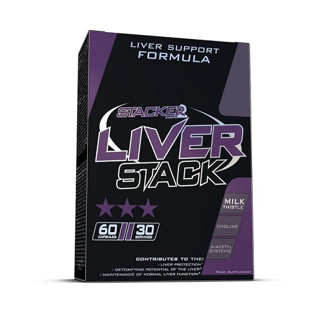 Stacker2 Europe Liver Stack - 60 vcaps | High-Quality Health and Wellbeing | MySupplementShop.co.uk