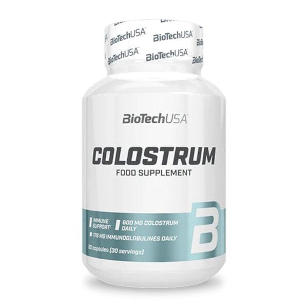 BioTechUSA Colostrum - 60 caps | High-Quality Combination Multivitamins & Minerals | MySupplementShop.co.uk