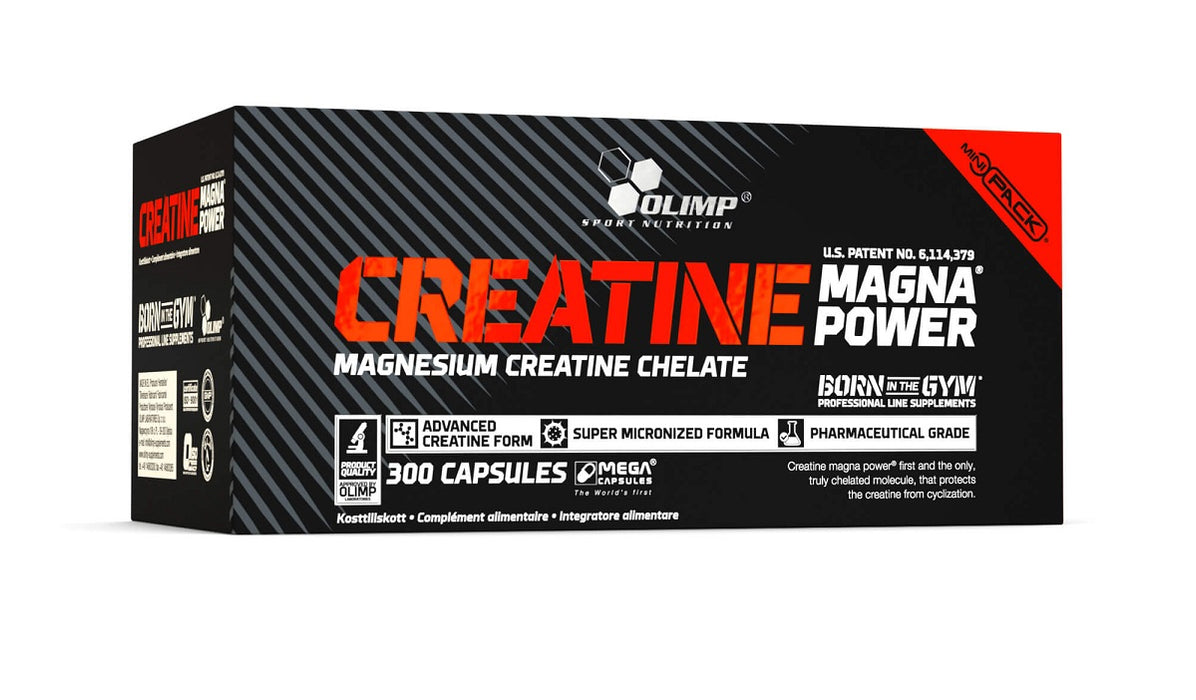 Olimp Nutrition Creatine Magna Power 300 mega Capsules - Default Title - Creatine Capsules at MySupplementShop by Olimp Nutrition