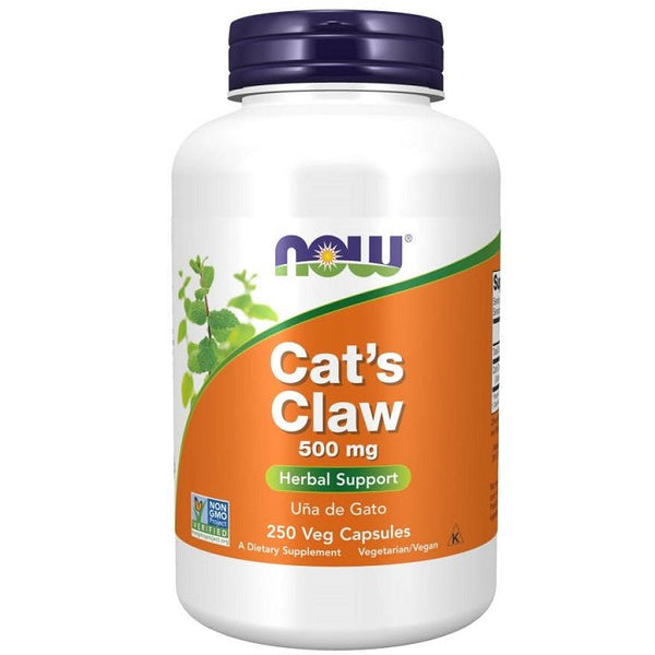 NOW Foods Cat's Claw, 500mg - 250 vcaps | High-Quality Health and Wellbeing | MySupplementShop.co.uk