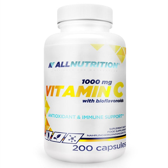 Allnutrition Vitamin C with Bioflavonoids, 1000mg - 200 caps - Vitamins & Minerals at MySupplementShop by Allnutrition